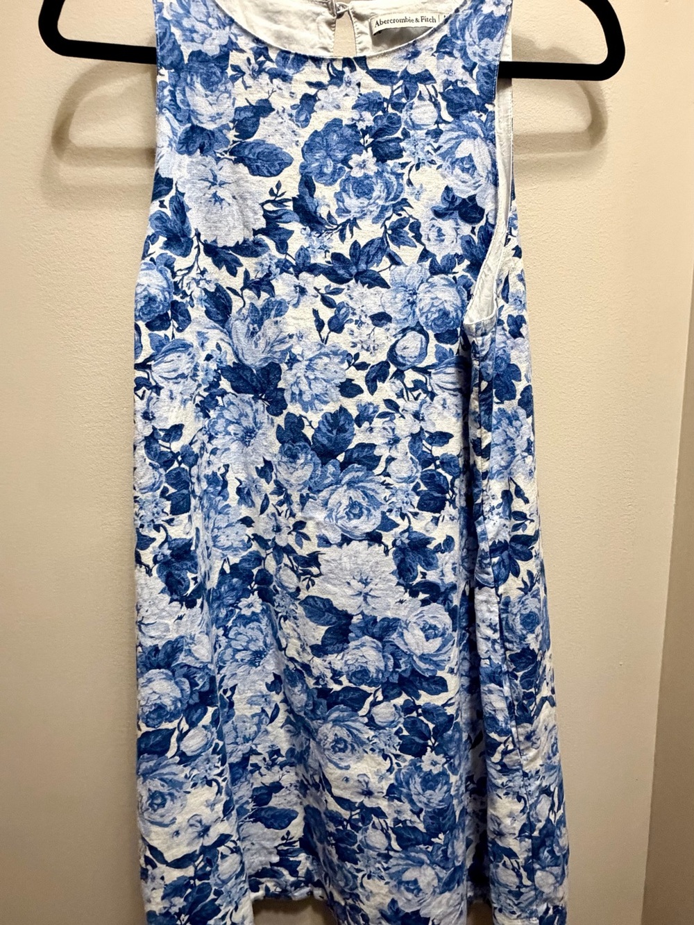 Abercrombie & Fitch Blue and White Floral Mini Dress